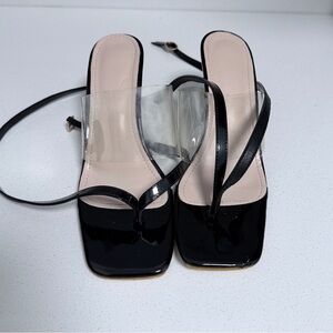 Elegant Black Women's Sandals
